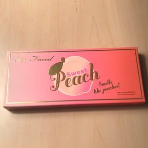 🍑🍑Too Faced Sweet Peach eyeshadow palette!! 🍑🍑